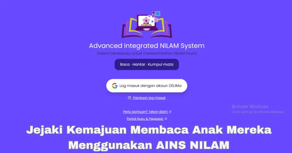 Apa Itu AINS NILAM KPM?