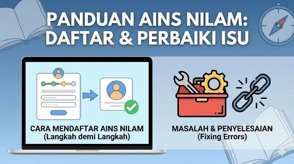 Cara Mengatasi Masalah Log Masuk AINS NILAM 2025